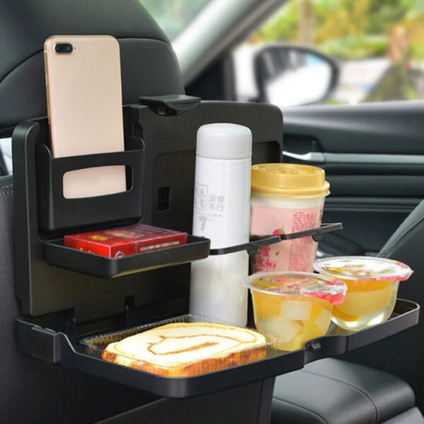 Multifunctional Car Back Seat Tray – Pack of 2